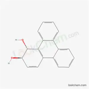 Molecular Structure of 110835-84-2 ((1R,2R)-1,2-Dihydrotriphenylene-1,2-diol)
