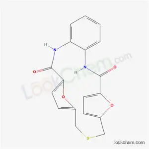 1,15-dihydro-3,6:10,13-diepoxy-8,1,15-benzothiadiazacycloheptadecine-2,14(7H,9H)-dione