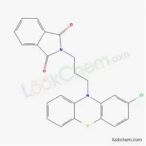 Molecular Structure of 180388-71-0 (2-[3-(2-chloro-10H-phenothiazin-10-yl)propyl]-1H-isoindole-1,3(2H)-dione)