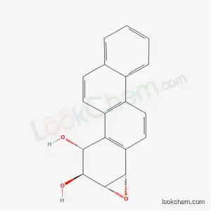 Molecular Structure of 77255-40-4 ((1aR,2S,3R,11bS)-1a,2,3,11b-tetrahydrochryseno[1,2-b]oxirene-2,3-diol)