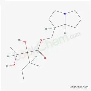Pentanoic acid, 2-hydroxy-2-(1-hydroxyethyl)-3-methyl-, (hexahydro-1H-pyrrolizin-1-yl)methyl ester