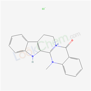 14-methyl-5-oxo-5,7,8,13-tetrahydroindolo[2',3':3,4]pyrido[2,1-b]quinazolin-14-ium