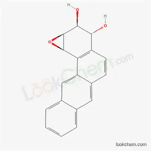 Molecular Structure of 80446-23-7 ((1aS)-1aα,2,3,11cα-Tetrahydrobenzo[6,7]phenanthro[3,4-b]oxirene-2β,3α-diol)
