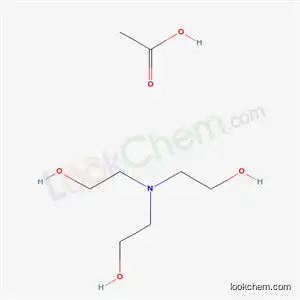 Molecular Structure of 14806-72-5 (tris(2-hydroxyethyl)ammonium acetate)