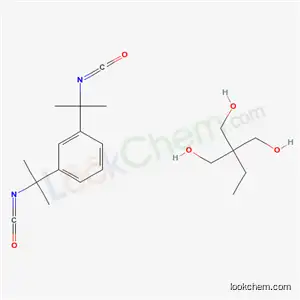 1,3-프로판디올, 2-에틸-2-(히드록시메틸)-, 1,3-비스(1-이소시아네이토-1-메틸에틸)벤젠 중합체