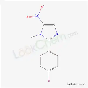 1-Methyl-2-(4-fluorophenyl)-5-nitro-1H-imidazole