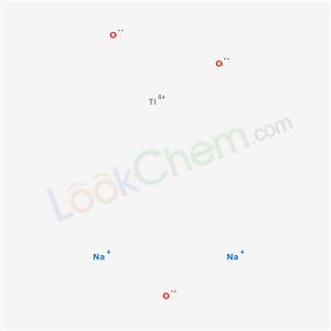 disodium; oxygen(-2) anion; titanium(+4) cation(12034-34-3)
