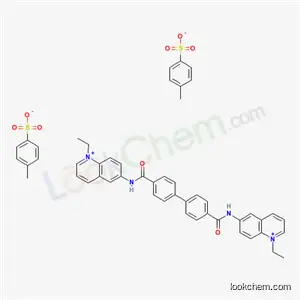 6,6'-(p,p'-바이페닐릴렌비스(카르보닐이미노))비스(1-에틸퀴놀리늄) 디토실레이트