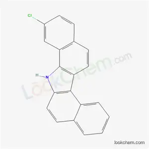 Molecular Structure of 21075-05-8 (9-chloro-7H-dibenzo(ag)carbazole)