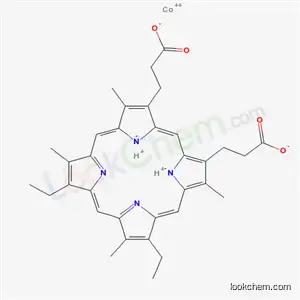 Molecular Structure of 21158-51-0 (cobalt mesoporphyrin)