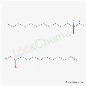 운데크-10-엔산, 2-트리데실아민과의 화합물(1:1)