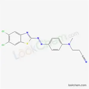 3-[[4-[(5,6-ジクロロベンゾチアゾール-2-イル)アゾ]フェニル](メチル)アミノ]プロピオノニトリル