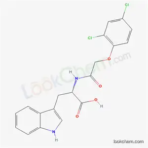 Molecular Structure of 50649-06-4 (Nα-[(2,4-Dichlorophenoxy)acetyl]-L-tryptophan)