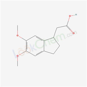 5,6-dimethoxyindan-1-acetic acid