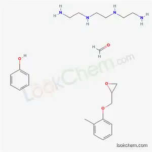 페놀, 포름알데히드 중합체, 글리시딜 에테르, (메틸페녹시)메틸옥시란 및 트리에틸렌테트라민 중합체