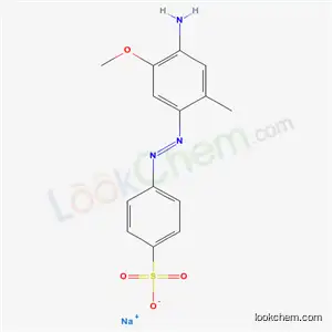 나트륨 p-[(4-아미노-5-메톡시-o-톨릴)아조]벤젠술포네이트