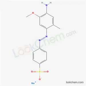 나트륨 p-[(4-아미노-5-메톡시-o-톨릴)아조]벤젠술포네이트