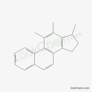 Molecular Structure of 5831-17-4 (16,17-Dihydro-11,12,17-trimethyl-15H-cyclopenta[a]phenanthrene)