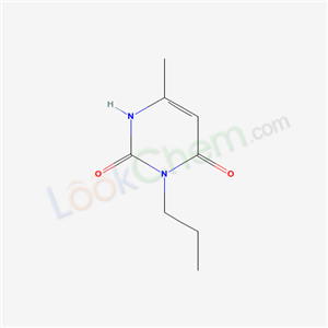 2,4(1H,3H)-Pyrimidinedione, 6-methyl-3-propyl-