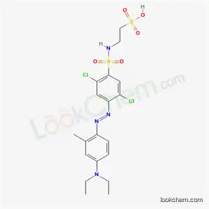 2-[[[2,5-ジクロロ-4-[2-メチル-4-(ジエチルアミノ)フェニルアゾ]フェニル]スルホニル]アミノ]エタンスルホン酸