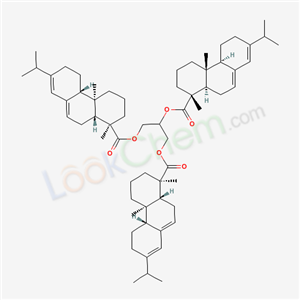 1-Phenanthrenecarboxylic acid, 1,2,3,4,4a,4b,5,6,10,10a-decahydro-1,4a-dimethyl-7-(1-methylethyl)-, 1,2,3-propanetriyl ester, (1R-(1alpha,4abeta,4balpha,10aalpha))-