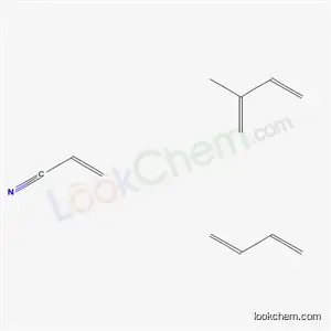 2-프로펜니트릴, 1,3-부타디엔 및 2-메틸-1,3-부타디엔 중합체
