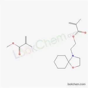 2-프로펜산, 2-메틸-, 메틸 에스테르, 2-(1-옥사-4-아자스피로[4.5]덱-4-일)에틸 2-메틸-2-프로페노에이트 중합체