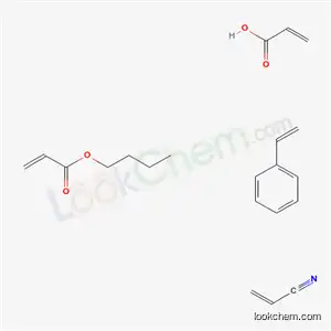 2-프로펜산, 부틸 2-프로페노에이트, 에테닐벤젠 및 2-프로펜니트릴 중합체