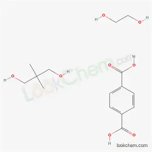 1,4-벤젠디카르복실산, 2,2-디메틸-1,3-프로판디올 및 1,2-에탄디올 중합체