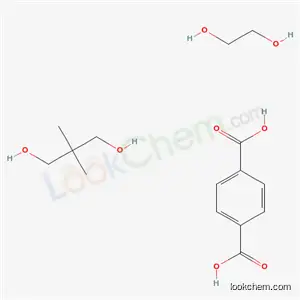 1,4-벤젠디카르복실산, 2,2-디메틸-1,3-프로판디올 및 1,2-에탄디올 중합체