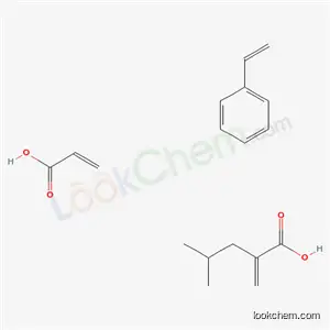 2-프로펜산, 에테닐벤젠 및 2-메틸프로필 2-프로페노에이트 중합체