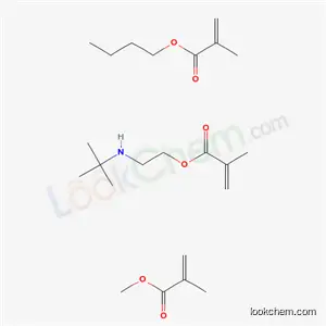 2-프로펜산, 2-메틸-, 부틸 에스테르, 2-(1,1-디메틸에틸)아미노에틸 2-메틸-2-프로페노에이트 및 메틸 2-메틸-2-프로페노에이트와의 중합체