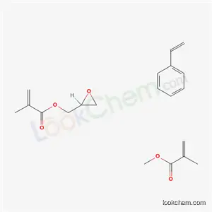 2- 프로 펜산, 2- 메틸-, 메틸 에스테르,에 테닐 벤젠 및 옥시 라닐 메틸 2- 메틸 -2- 프로 페노 에이트 중합체