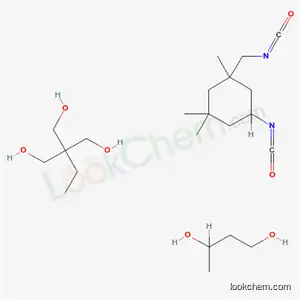 1,3-부탄디올, 2-에틸-2-(히드록시메틸)-1,3-프로판디올 및 5-이소시아네이토-1-(이소시아네이토메틸)-1,3,3-트리메틸시클로헥산 중합체