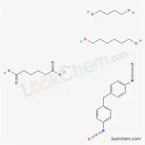 헥산디온산, 1,4-부탄디올, 1,6-헥산디올 및 1,1-메틸렌비스4-이소시아네이토벤젠 중합체