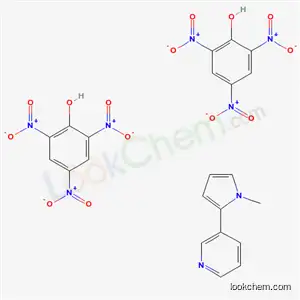 3-(1-메틸-1H-피롤-2-일)피리딘, 피크르산과의 화합물(1:2)