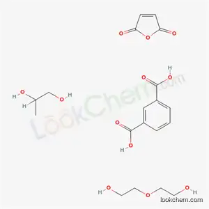 1,3-벤젠디카르복실산, 2,5-푸란디온, 2,2-옥시비스에탄올 및 1,2-프로판디올과의 중합체