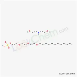 에탄올, 2-[2-[2-(도데실옥시)에톡시]에톡시]-, 황산수소, 화합물. 2,2'-이미노비스[에탄올] 함유