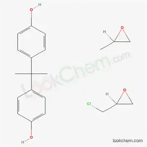 페놀, 4,4- (1- 메틸에 틸리 덴) 비스-, (클로로 메틸) 옥시 란 및 메틸 옥시 란 중합체