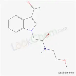 2-(3-FORMYL-인돌-1-YL)-N-(2-메톡시-에틸)-아세트아미드