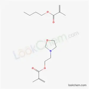 2-프로펜산, 2-메틸-, 부틸 에스테르, 2-(3-옥사졸리디닐)에틸 2-메틸-2-프로페노에이트 중합체