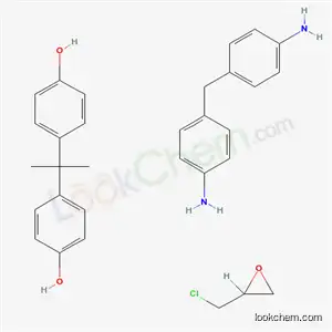 페놀, 4,4-(1-메틸에틸리덴)비스-, (클로로메틸)옥시란 및 4,4-메틸렌비스벤젠아민 중합체