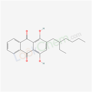 2-(2-Ethylhexyl)-1,4-dihydroxyanthraquinone