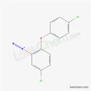 5- 클로로 -2- (4- 클로로 페녹시) 벤젠 디아 조늄