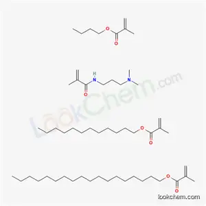 2-프로펜산, 2-메틸-, 부틸 에스테르, N-3-(디메틸아미노)프로필-2-메틸-2-프로펜아미드, 도데실 2-메틸-2-프로페노에이트 및 옥타데실 2-메틸-2-프로페노에이트 중합체