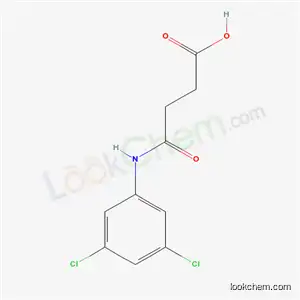 Molecular Structure of 53219-95-7 (4-(3,5-DICHLOROANILINO)-4-OXOBUTANOIC ACID)