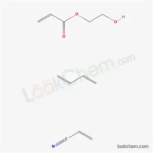 2-프로펜산, 2-히드록시에틸 에스테르, 1,3-부타디엔 및 2-프로펜니트릴 중합체