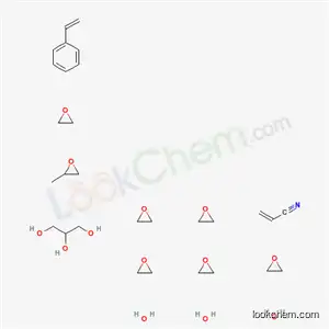 2-프로펜니트릴, 에테닐벤젠 중합체 및 1,2,3-프로판트리올과 옥시란 에테르와 메틸옥시란 중합체(3:1)