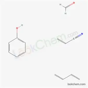 2-프로펜니트릴, 1,3-부타디엔, 포름알데히드 및 ​​페놀 중합체