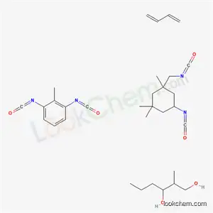 ISOPHORONE DIISOCYANATE를 함유 한 폴리 에스테르 폴리머)